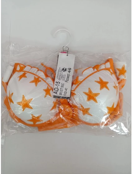 Dámské dvoudílné plavky model 18872725 oranžové - Etna