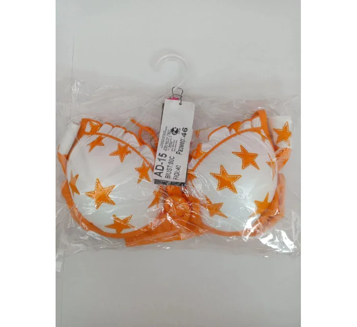 Dámské dvoudílné plavky model 18872725 oranžové - Etna