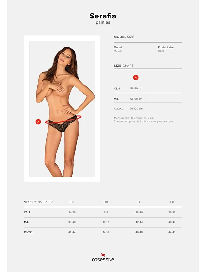 Jemné kalhotky model 19366028 panties - Obsessive