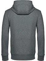 B&C KING Zipped Pánská mikina s kapucí heather mid grey model 22484125 B&C KING Zipped Pánská mikina s kapucí heather mid grey model 22484125