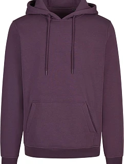 NM 010 Unisex mikina s kapucí model 22443380 plum purple - New Morning Studios