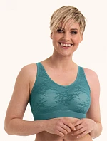 Essential Čipkovaná pooperačná braletka s penovou výstužou 4700X light emerald - Anita Care