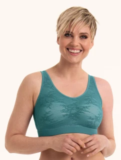 Essential Čipkovaná pooperačná braletka s penovou výstužou 4700X light emerald - Anita Care