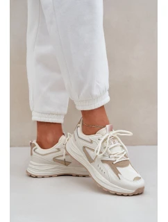 Buty Sportowe Damskie Big Star NN274A096 HI-POLY SYSTEM Beżowe