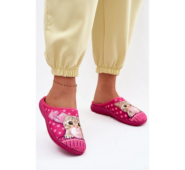Dámské pantofle Růžové s model 22094837 - Inblu Dámské pantofle Růžové s model 22094837 - Inblu
