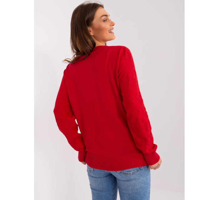 Sweter AT SW 2231.99P czerwony