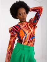 Halenka DHJ BZ model 17070559 oranžová - FPrice Halenka DHJ BZ model 17070559 oranžová - FPrice