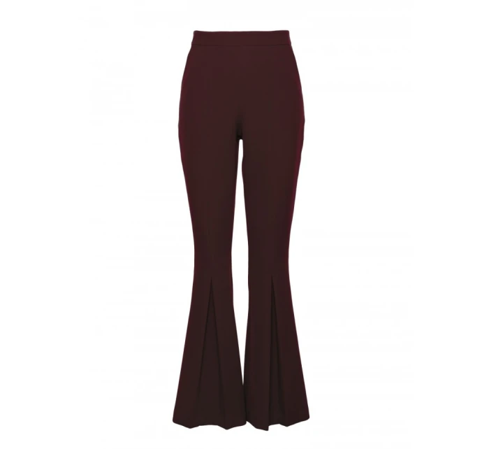 model 21295988 Kalhoty s rozšířenými nohavicemi hnědé - Moe