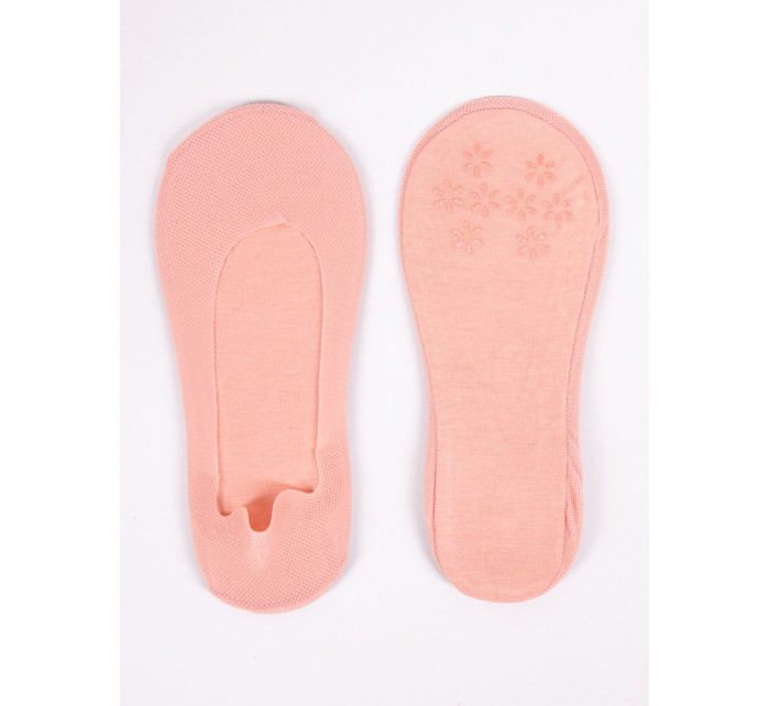 Yoclub Dámske ponožky Anti Slip Abs 3-Pack SKB-0050K-460A Pink