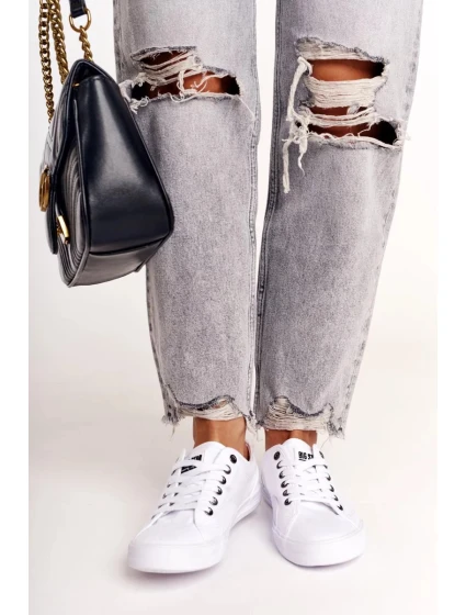 Dámske módne tenisky Big Star - biele Dámske módne tenisky Big Star - biele