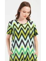 Dámské domácí šaty s krátkým rukávem model 20911416 - Vienetta