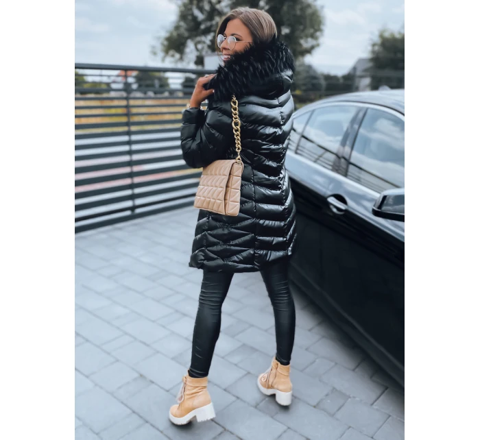 Dámská prošívaná bunda černá Dstreet model 21965250 - FashionStreet