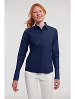 Russell Athletic 960F Elastická blúzka „Ultimate“ s dlhými rukávmi 11.960F jasne modrá