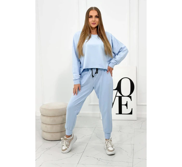 Set 2dílná mikina + kalhoty modrý Set 2dílná mikina + kalhoty modrý