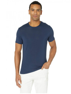 Pánske ultra-soft tričko NM1658E C9K kráľovská modrá - Calvin Klein