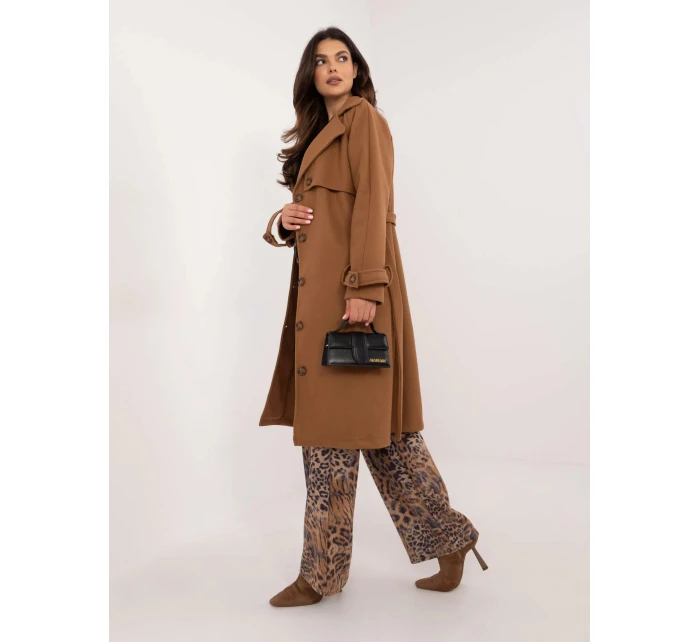 Dámský kabát TW EN BI model 21463078 Hnědá velbloudí Och Bella - FPrice