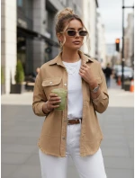 Dámská džínová bunda béžová Dstreet model 21976610 - FashionStreet