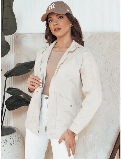 Dámská džínová bunda light beige Dstreet model 21976614 - FashionStreet