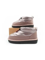 D.Franklin snehu topánky ženy zimné módne zateplené topánky rose gold ženy