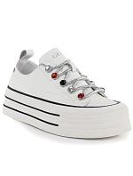 Dámské kožené tenisky na white model 22081668 - Hikvision