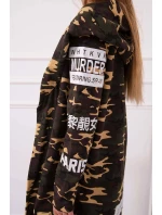 Slipová bunda khaki+béžová Slipová bunda khaki+béžová