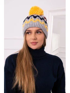 Dámská čepice Laila tmavě model 18751307 - K-Fashion