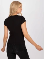 Tričko BR TS 8127 čierna a zlatá Tričko BR TS 8127 čierna a zlatá