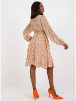 Šaty CHA SK model 17265028 béžová - FPrice Šaty CHA SK model 17265028 béžová - FPrice