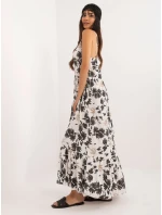 Šaty DHJ SK 7772.25 biela a čierna