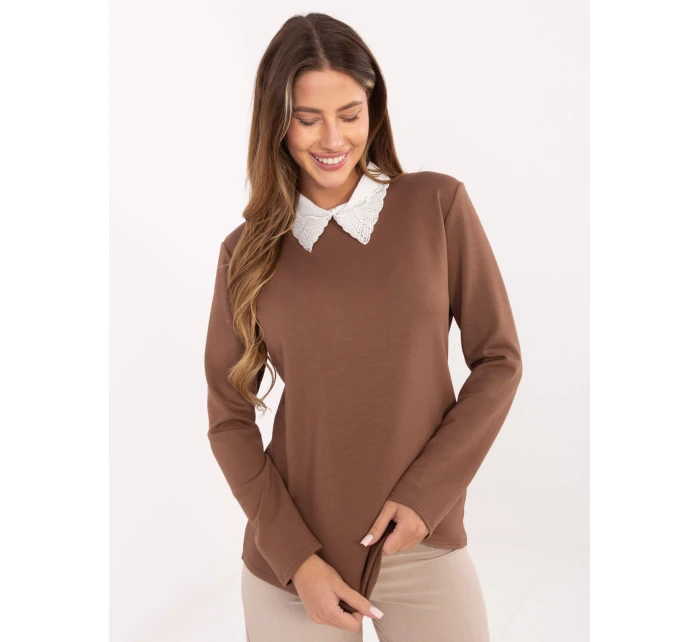 Bluzka LK BZ model 21480448 jasny brązowy - FPrice