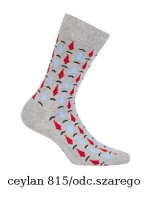 Pánske ponožky Wola Perfect Man vzorované W 94N03 Casual