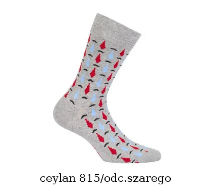 Pánske ponožky Wola Perfect Man vzorované W 94N03 Casual
