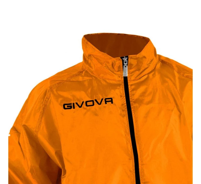 Unisex bunda do dažďa Basico Fluo RJ001 0028 oranžová - Givova