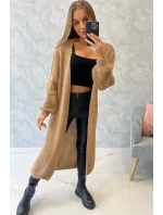 Dlouhý svetr s model 18743398 vzorem - K-Fashion Dlouhý svetr s model 18743398 vzorem - K-Fashion