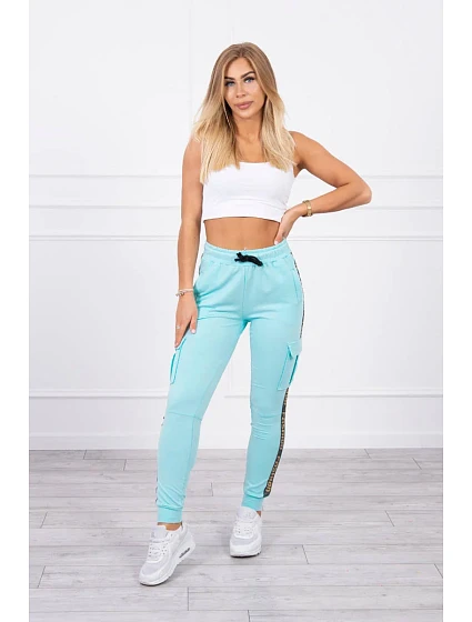 Kalhoty Mint cargo Kalhoty Mint cargo