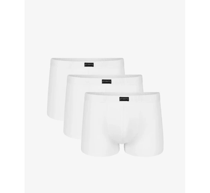 Pánské boxerky ATLANTIC 3Pack - bílé