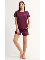 Dámské pyžamo šortky model 22405555 - Vienetta Dámské pyžamo šortky model 22405555 - Vienetta