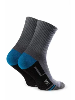 Chlapčenské ponožky 022 301 sivé - Steven
