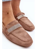 Dámské Mokasíny S Světle Hnědé model 21643335 - Boto Dámské Mokasíny S Světle Hnědé model 21643335 - Boto