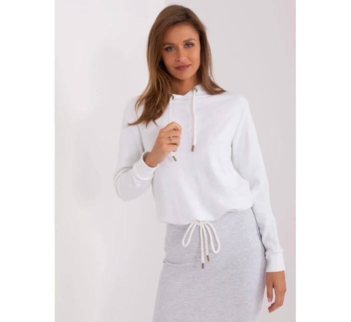 Mikina D10014L02346AEN biela