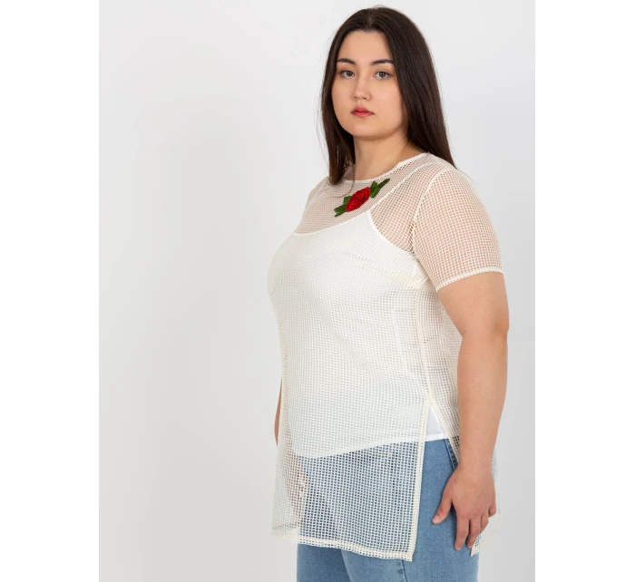 Blúzka LK BZ 506238.40P svetlo béžová Blúzka LK BZ 506238.40P svetlo béžová