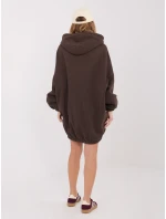 Mikina WT BL A1461.13P tmavohnedá