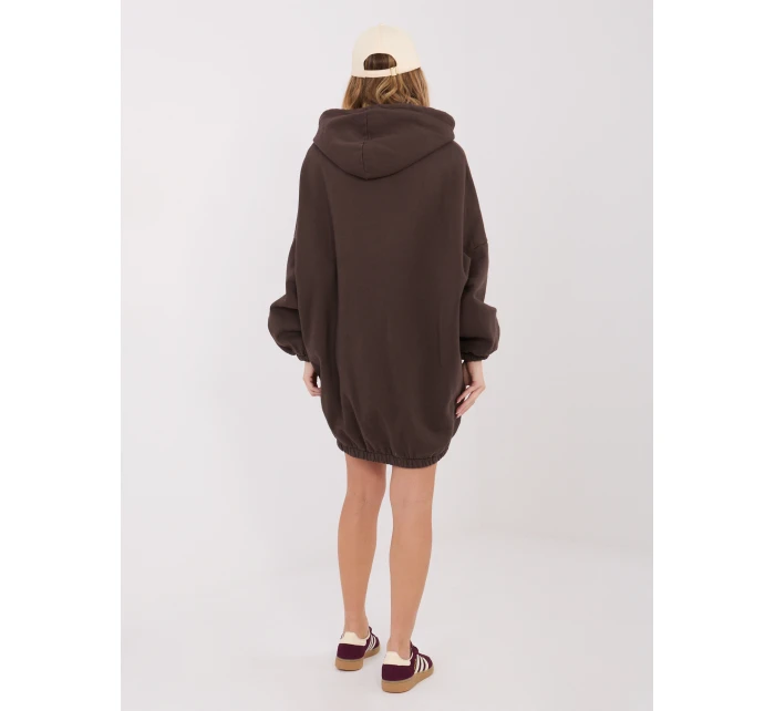 Mikina WT BL A1461.13P tmavohnedá