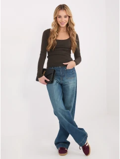 Blúzka WT BZ A1174.29P tmavohnedá