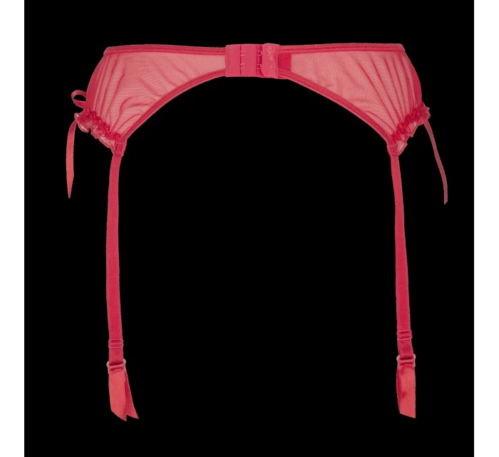 Podväzkový pás Plus Size V-8742 červená - Axami