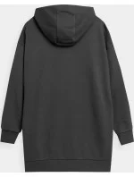 Dámská mikina model 19701734 tmavě šedá - 4F Dámská mikina model 19701734 tmavě šedá - 4F