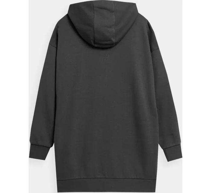 Dámská mikina model 19701734 tmavě šedá - 4F Dámská mikina model 19701734 tmavě šedá - 4F