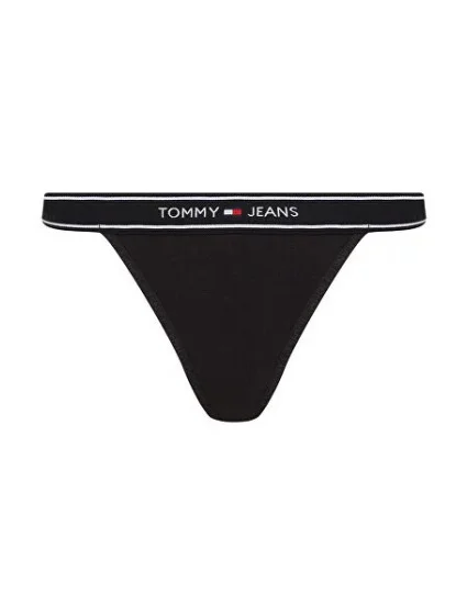 Dámske tangá UW0UW05122 BDS Black - Tommy Hilfiger
