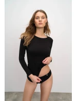 Dámské triko s dlouhým rukávem model 21750278 Černá - Vamp