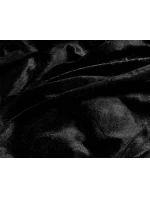 Dámska zimná páperová bunda čierna (2M-051)